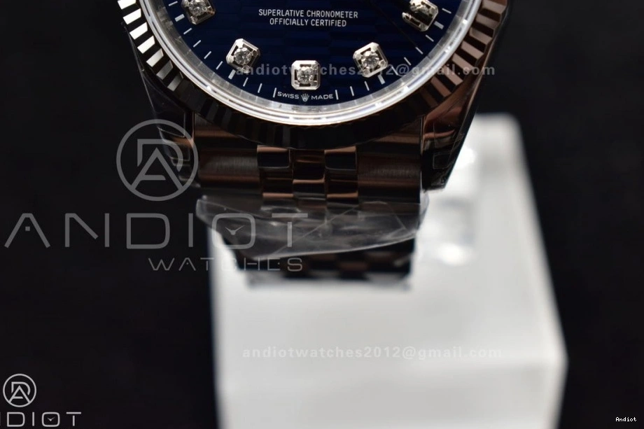 Diamond Steel 904L Jubilee VS3235 Blue Dial 126234 Bracelet Edition 1:1 Best 36 On DateJust SS VSF 1129